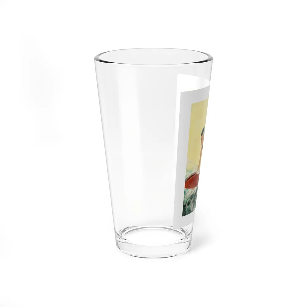 Original Illustration (c.1930) (Magazine Illustration) Pint Glass 16oz-Go Mug Yourself