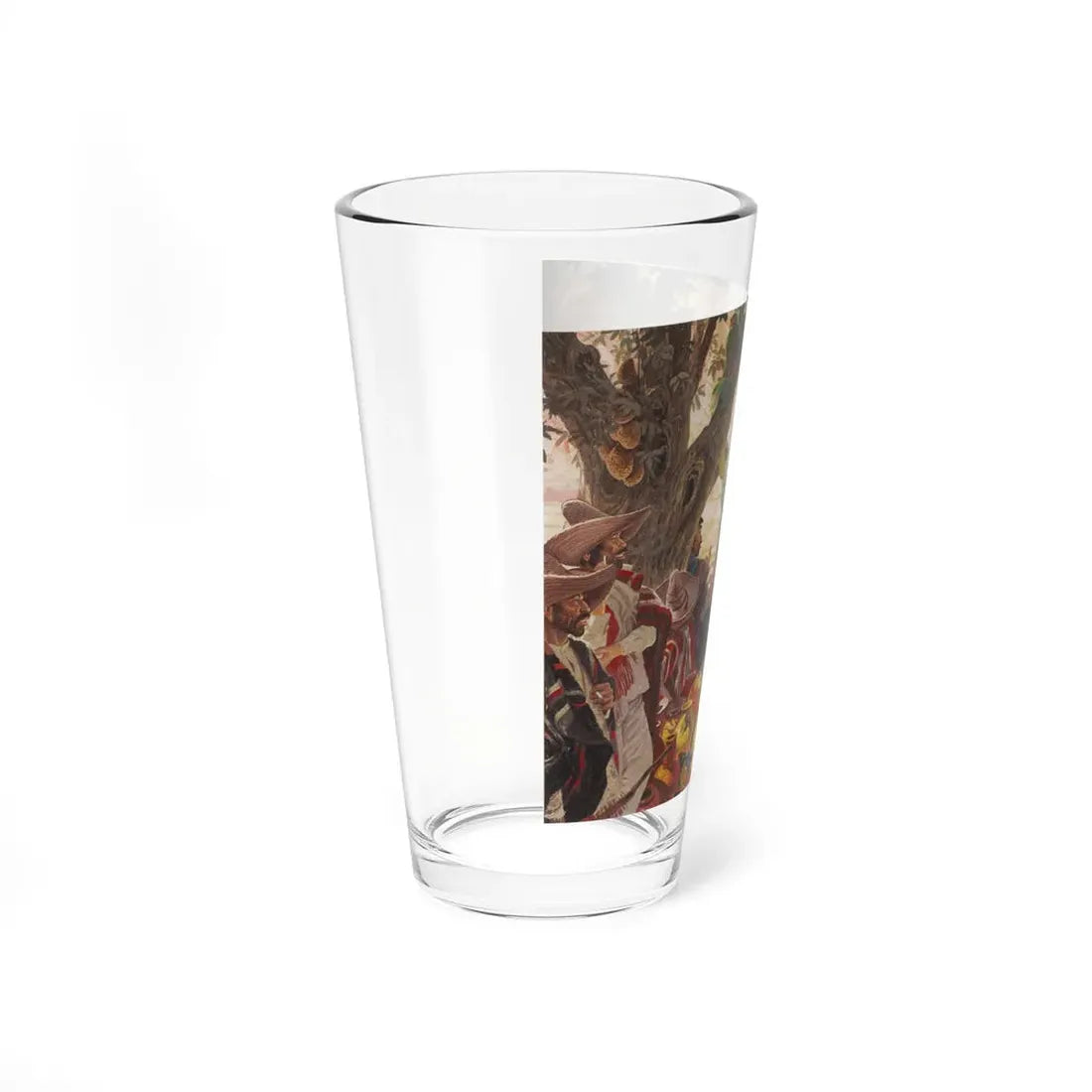Original illustration_1 (Magazine Illustration) Pint Glass 16oz - Go Mug Yourself