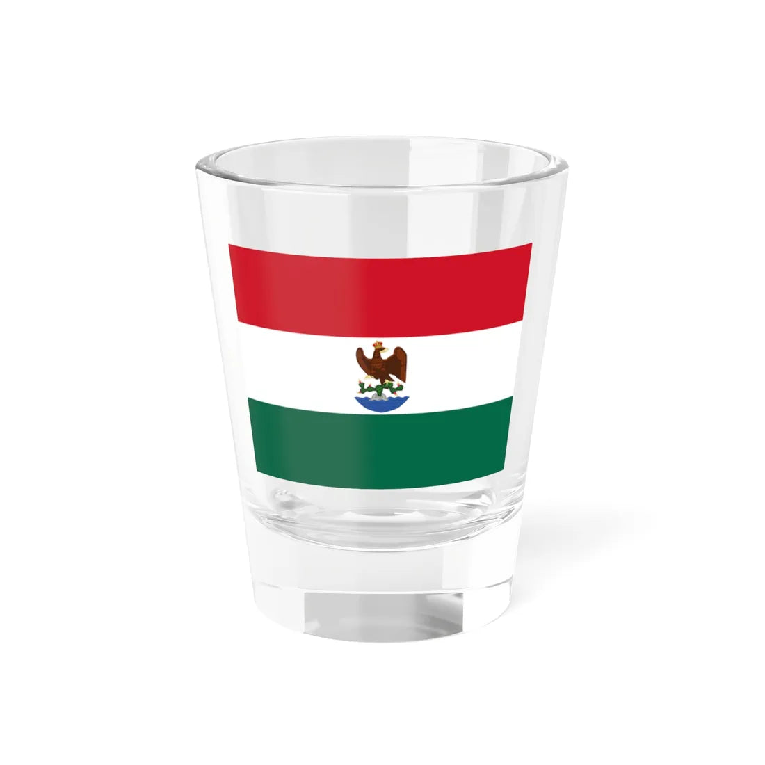 Original Imperial Flag Proposal 1821 (Belize) Shot Glass 1.5oz 1.5oz - Go Mug Yourself
