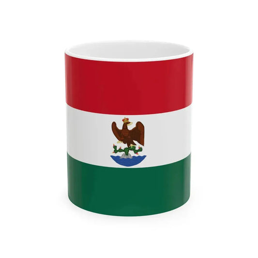 Original Imperial Flag Proposal 1821 (Belize) White Coffee Mug 11oz - Go Mug Yourself