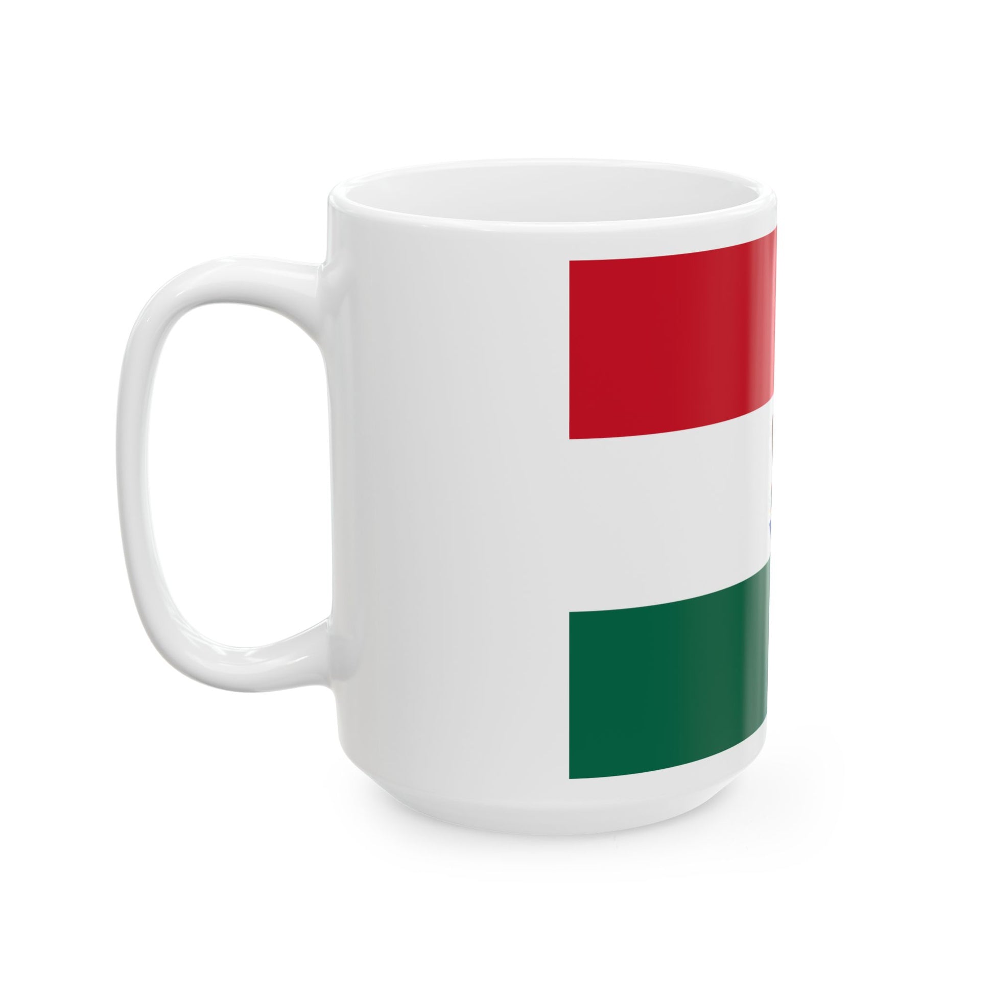Original Imperial Flag Proposal 1821 (Belize) White Coffee Mug-Go Mug Yourself