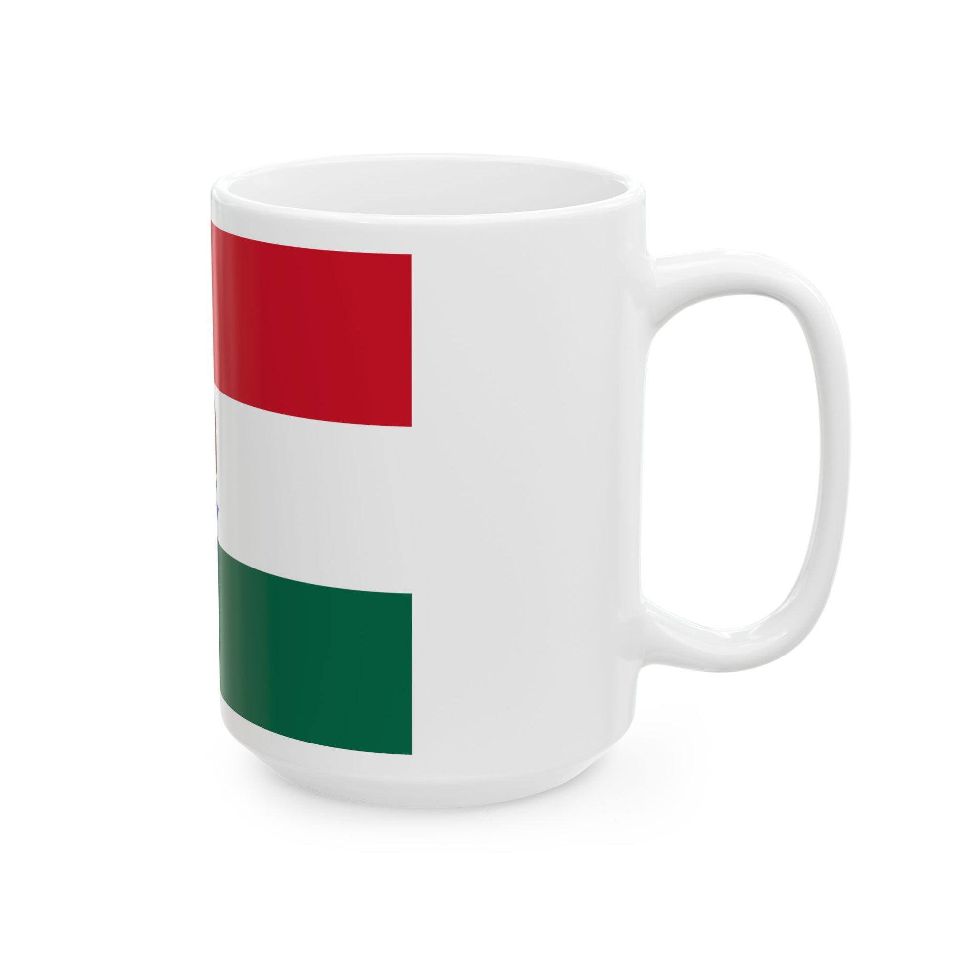 Original Imperial Flag Proposal 1821 (Belize) White Coffee Mug-Go Mug Yourself