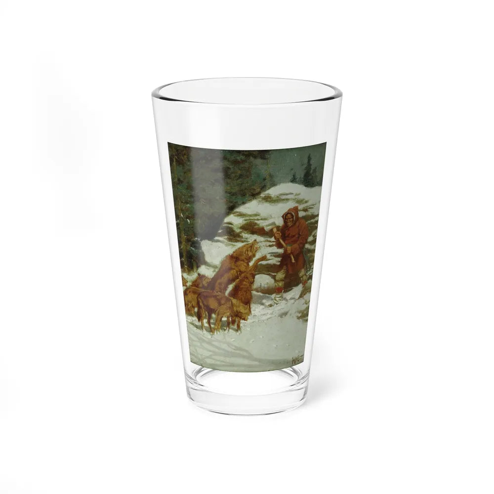 Original magazine illustration, 1914 (Magazine Illustration) Pint Glass 16oz-16oz-Go Mug Yourself