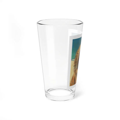 Original Pulp Cover Painting (c.1930) (Magazine Illustration) Pint Glass 16oz - Go Mug Yourself