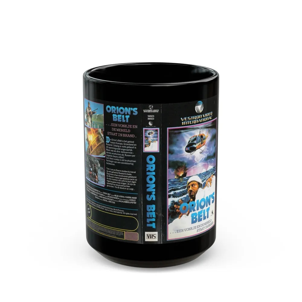 ORIONS BELT (VHS COVER) - Black Coffee Mug-15oz-Go Mug Yourself