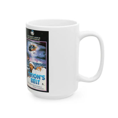 ORIONS BELT (VHS COVER) - White Coffee Mug - Go Mug Yourself