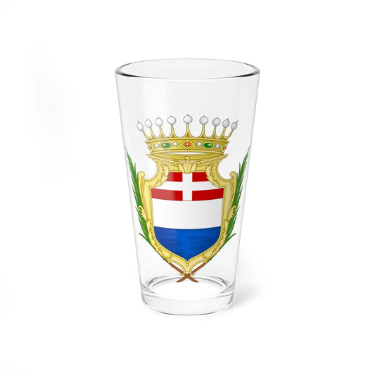 Oristano-Stemma (Italy) (Coat of Arms) Pint Glass 16oz 16oz - Go Mug Yourself