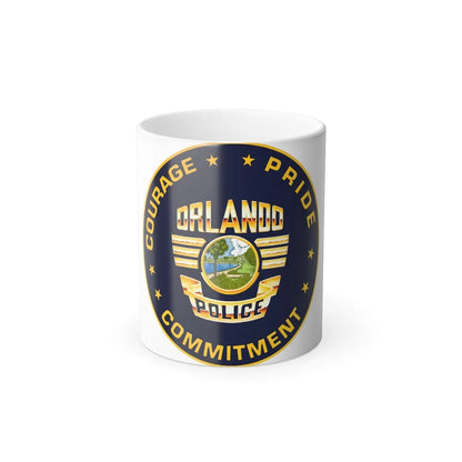 Orlando Police Department - Color Changing Mug 11oz-11oz-Go Mug Yourself