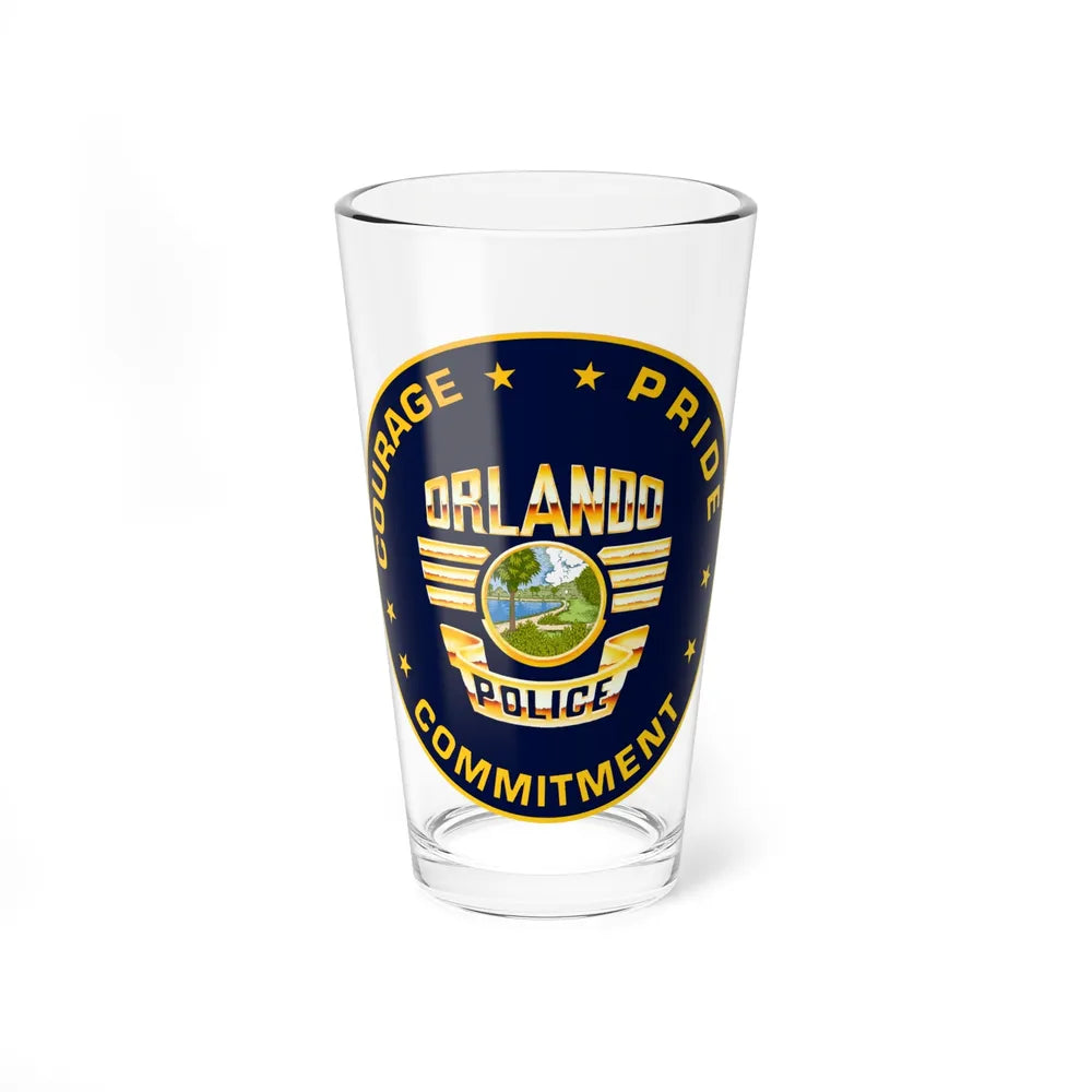 Orlando Police Department - Pint Glass 16oz-16oz-Go Mug Yourself