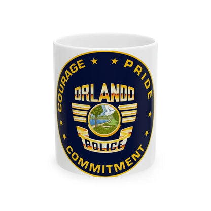 Orlando Police Department - White Coffee Mug 11oz - Go Mug Yourself