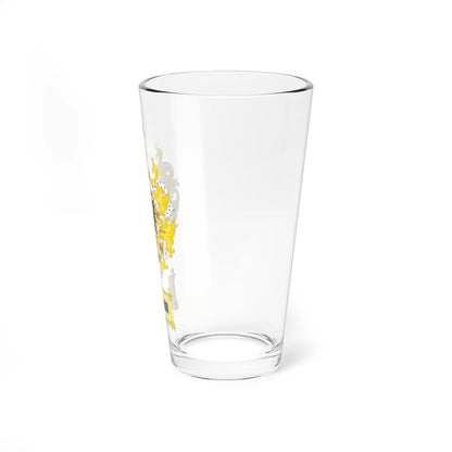 Ornamented Coat of Arms of Charles V as Holy Roman Emperor Charles I as King of Spain (Germany) (Coat of Arms) Pint Glass 16oz - Go Mug Yourself