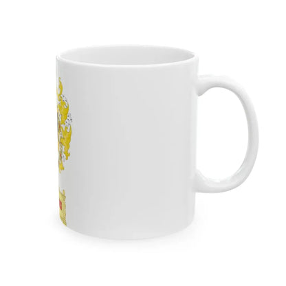 Ornamented Coat of Arms of Maximilian I, Holy Roman Emperor - White Coffee Mug - Go Mug Yourself
