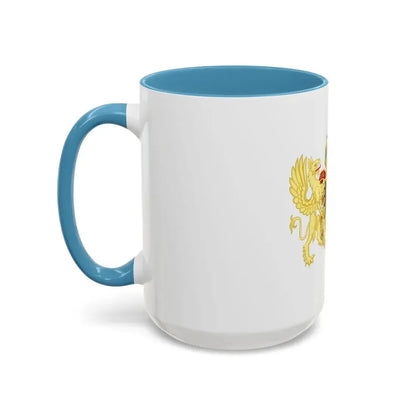 Ornamented Coat of Arms of Maximilian II, Holy Roman Emperor - Accent Coffee Mug - Go Mug Yourself