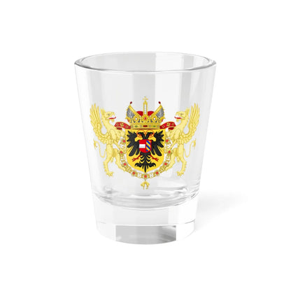 Ornamented Coat of Arms of Maximilian II Holy Roman Emperor (Germany) (Coat of Arms) Shot Glass 1.5oz 1.5oz - Go Mug Yourself
