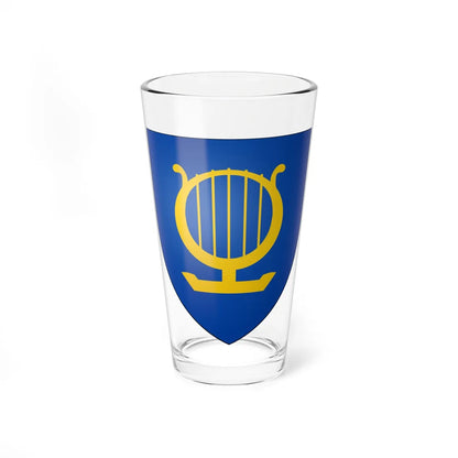 Orpheus Musical Theatre Society Arms (Canada) (Coat of Arms) Pint Glass 16oz 16oz - Go Mug Yourself