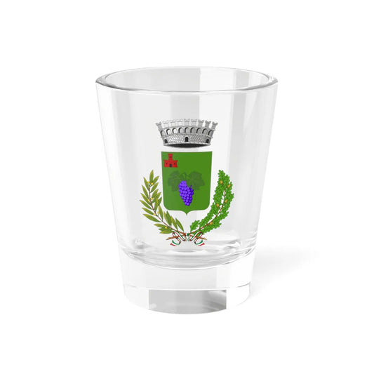 Ortovero-Stemma 1952-1997 (Italy) (Coat of Arms) Shot Glass 1.5oz 1.5oz - Go Mug Yourself