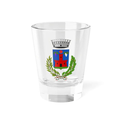 Ortovero-Stemma (Italy) (Coat of Arms) Shot Glass 1.5oz 1.5oz - Go Mug Yourself
