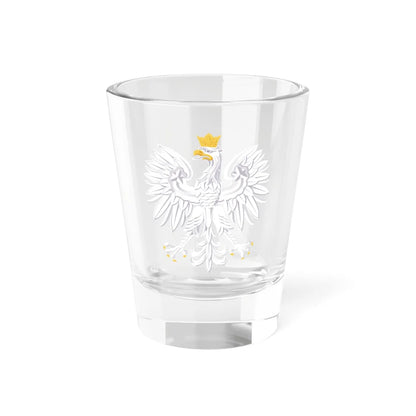 Orzeł Biały Herb Polski (Poland) (Coat of Arms) Shot Glass 1.5oz 1.5oz - Go Mug Yourself