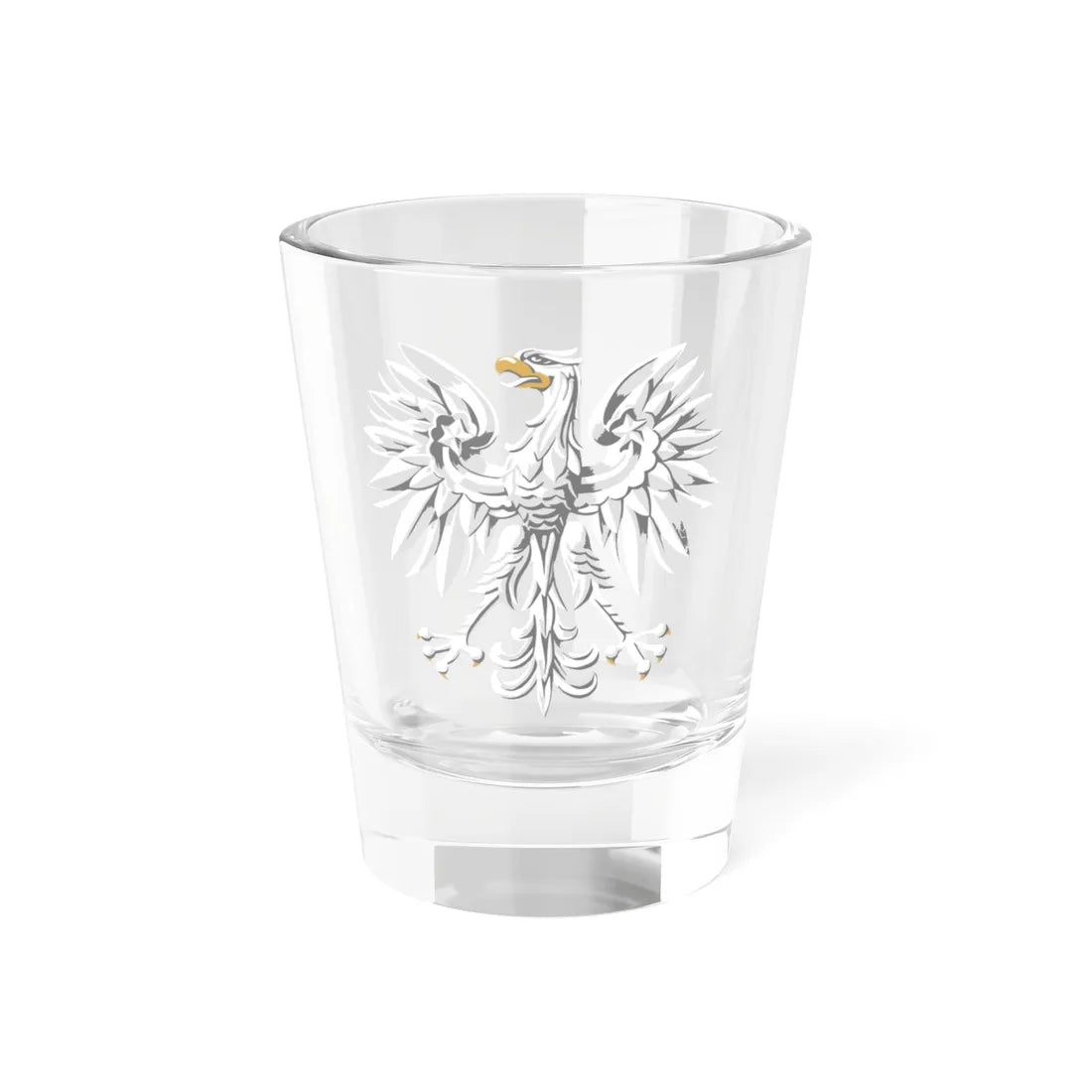 Orzeł PRL 1980 (Poland) (Coat of Arms) Shot Glass 1.5oz 1.5oz - Go Mug Yourself