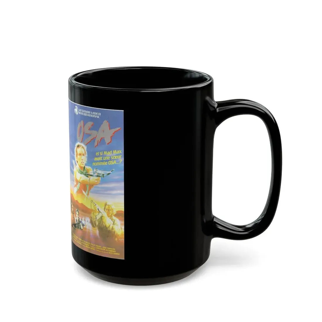 OSA (VHS COVER) - Black Coffee Mug - Go Mug Yourself