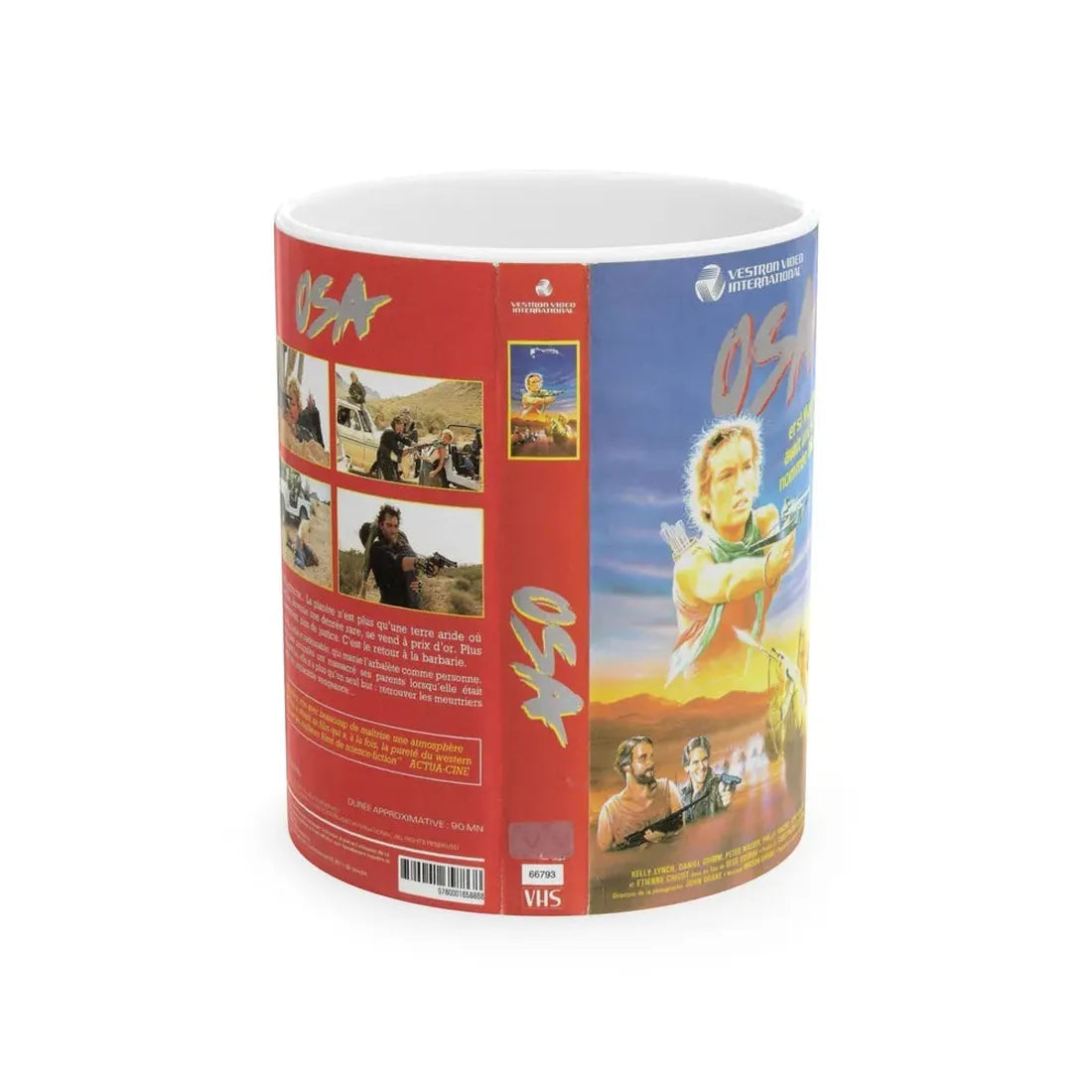 OSA (VHS COVER) - White Coffee Mug 11oz - Go Mug Yourself