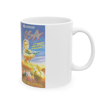 OSA (VHS COVER) - White Coffee Mug-Go Mug Yourself