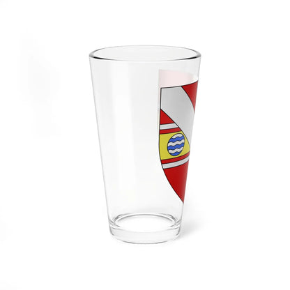 Osborne of Ballintaylor arms (Ireland) (Coat of Arms) Pint Glass 16oz - Go Mug Yourself