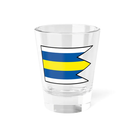 Oscadnica Cadca Flag (Slovakia) Shot Glass 1.5oz 1.5oz - Go Mug Yourself