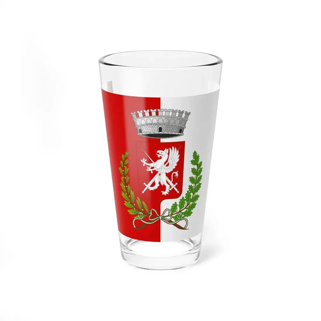 Osio Sotto-Bandiera (Italy) Pint Glass 16oz 16oz - Go Mug Yourself