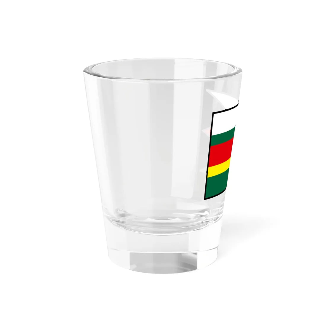 Oslany Prievidza Flag (Slovakia) Shot Glass 1.5oz - Go Mug Yourself