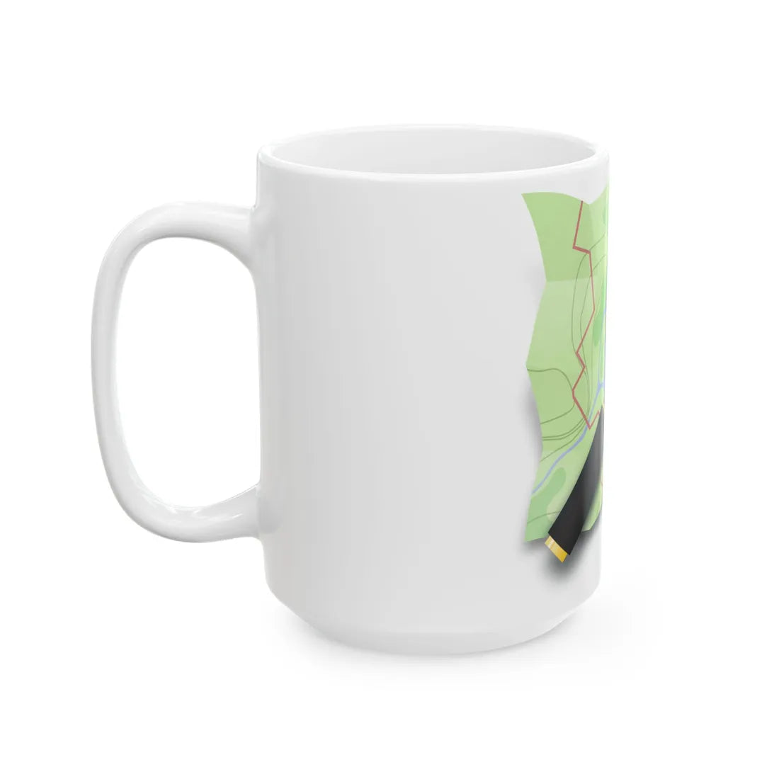OSM Austria Logo (Austria) White Coffee Mug - Go Mug Yourself