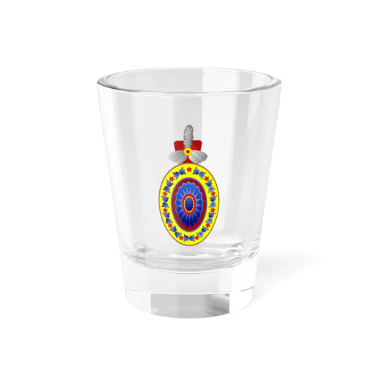Osmanli-nisani-kalkan (Algeria) (Coat of Arms) Shot Glass 1.5oz 1.5oz - Go Mug Yourself