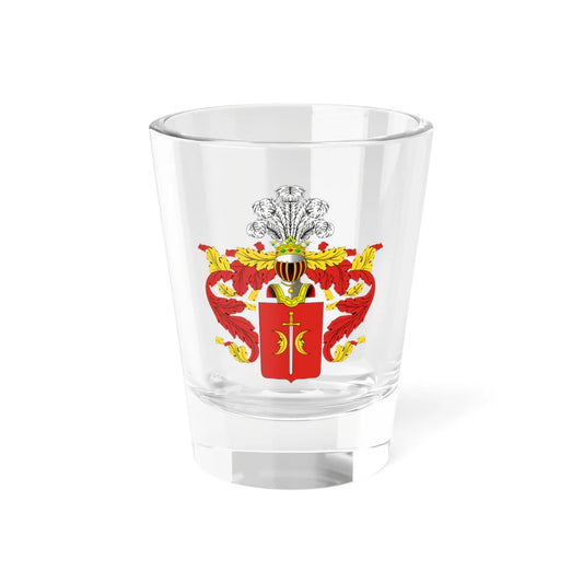 Ostoja CoA Miklashevsky 2 (Russia) (Coat of Arms) Shot Glass 1.5oz 1.5oz - Go Mug Yourself