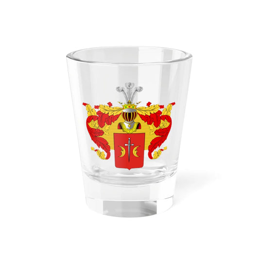 Ostoja Coat of Arms of the noble family Miklashevsky in the Russian Empire (Russia) (Coat of Arms) Shot Glass 1.5oz 1.5oz - Go Mug Yourself