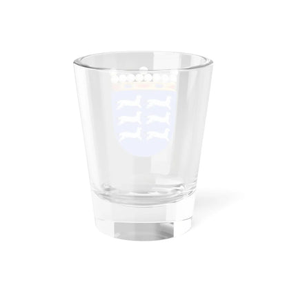 Ostrobothnia coat of arms (Finland) (Coat of Arms) Shot Glass 1.5oz - Go Mug Yourself