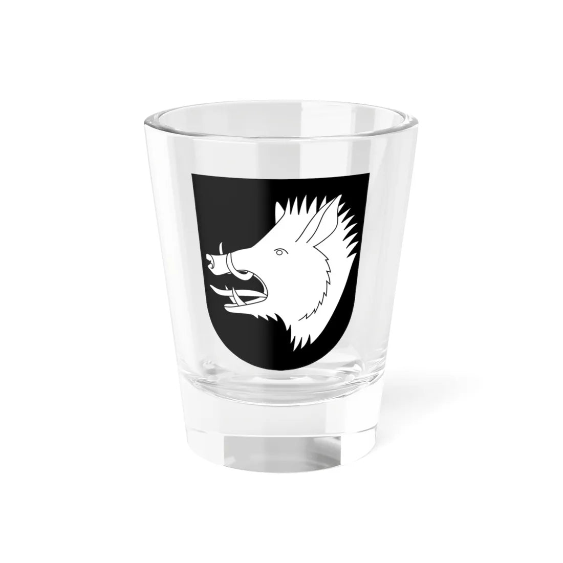 Otelfingen-blazon (Switzerland) (Coat of Arms) Shot Glass 1.5oz 1.5oz - Go Mug Yourself