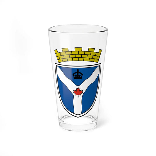 Ottawa-Carleton Region Coat of Arms (Canada) (Coat of Arms) Pint Glass 16oz 16oz - Go Mug Yourself