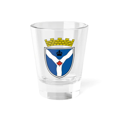 Ottawa-Carleton Region Coat of Arms (Canada) (Coat of Arms) Shot Glass 1.5oz 1.5oz - Go Mug Yourself