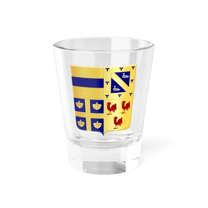 Ottignies-Louvain-la-Neuve wapen (Belgium) (Coat of Arms) Shot Glass 1.5oz 1.5oz - Go Mug Yourself