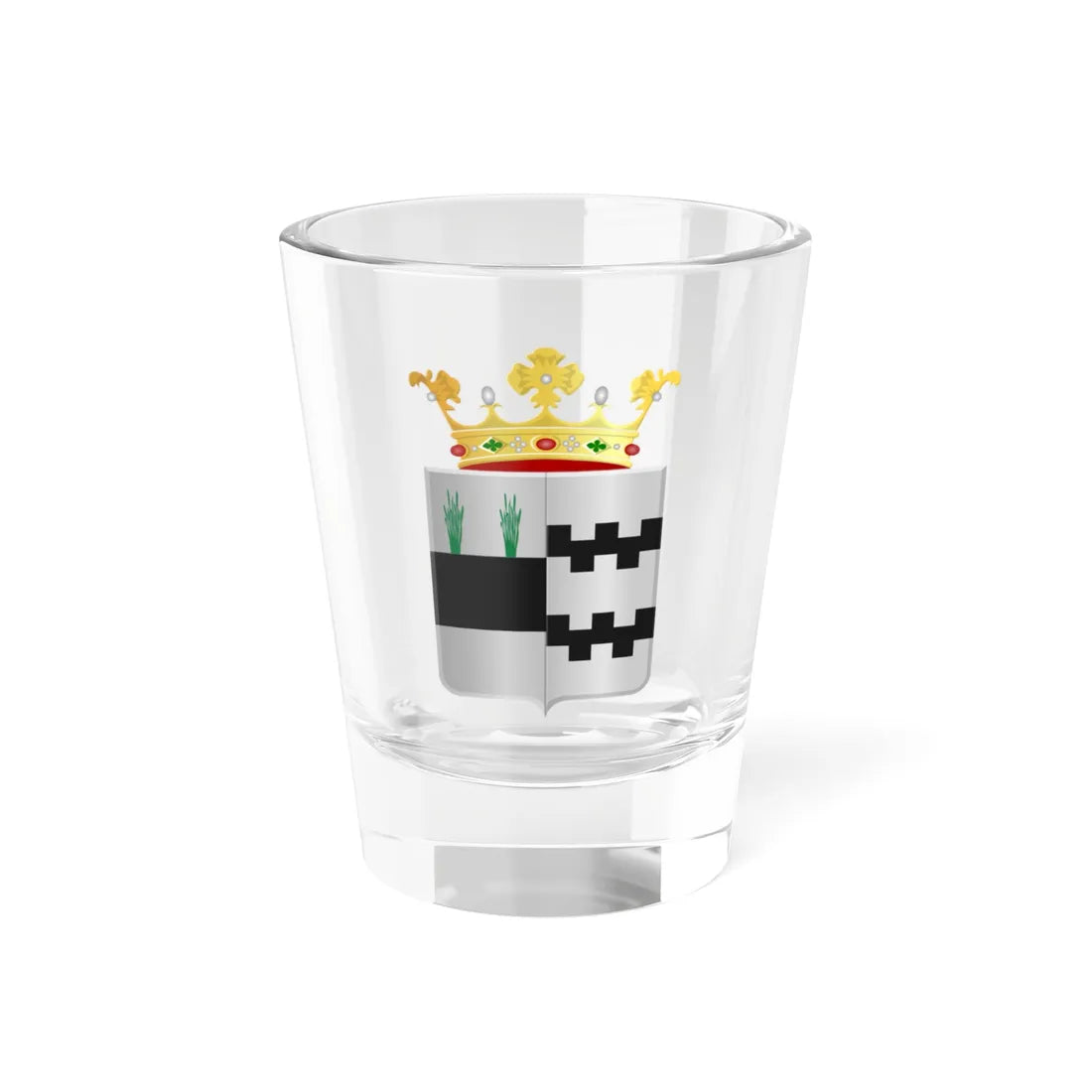 Ottoland wapen (Netherlands) (Coat of Arms) Shot Glass 1.5oz 1.5oz - Go Mug Yourself