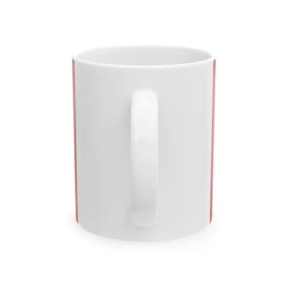 Ottoman army banner as rendered by Hochenleitter 1788 (Oman) White Coffee Mug - Go Mug Yourself