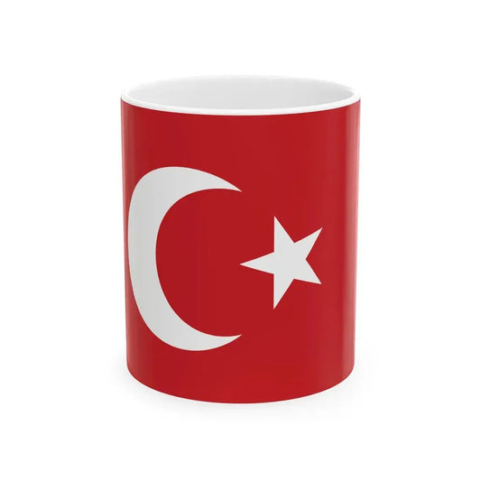Ottoman flag alternative 2 (Oman) White Coffee Mug 11oz - Go Mug Yourself