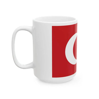 Ottoman flag alternative 2 (Oman) White Coffee Mug - Go Mug Yourself