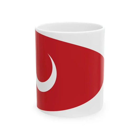 Ottoman flag by Hieronymus Bosch (Oman) White Coffee Mug 11oz - Go Mug Yourself
