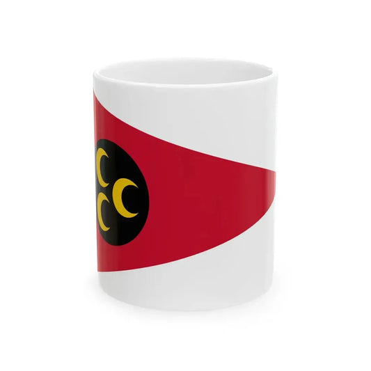 Ottoman flag used by army (Oman) White Coffee Mug 11oz - Go Mug Yourself