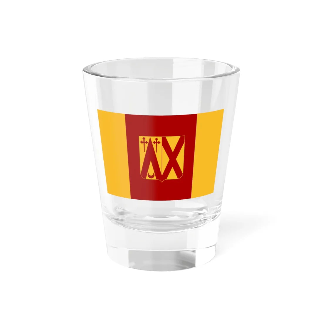 Oud-Heverlee vlag (Belgium) Shot Glass 1.5oz 1.5oz - Go Mug Yourself