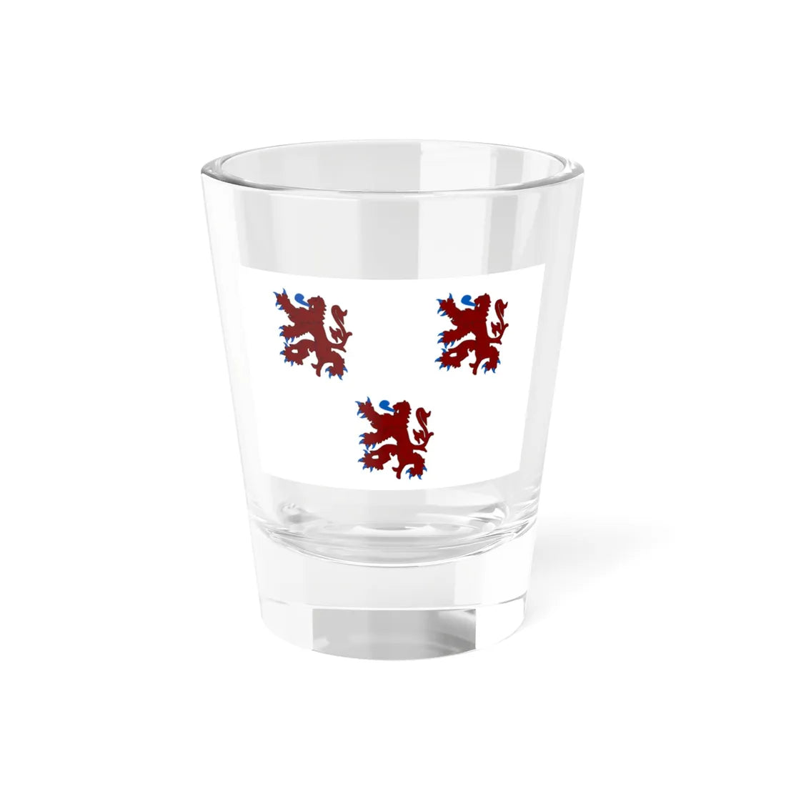 Oud-Turnhout vlag (Belgium) Shot Glass 1.5oz 1.5oz - Go Mug Yourself