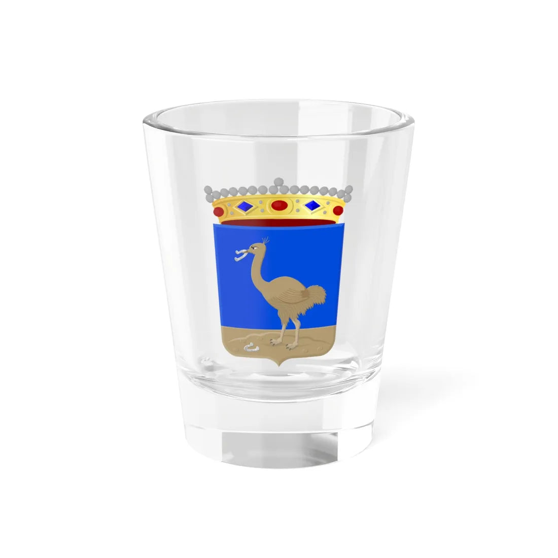 Oude en Nieuwe Struiten wapen (Netherlands) (Coat of Arms) Shot Glass 1.5oz 1.5oz - Go Mug Yourself