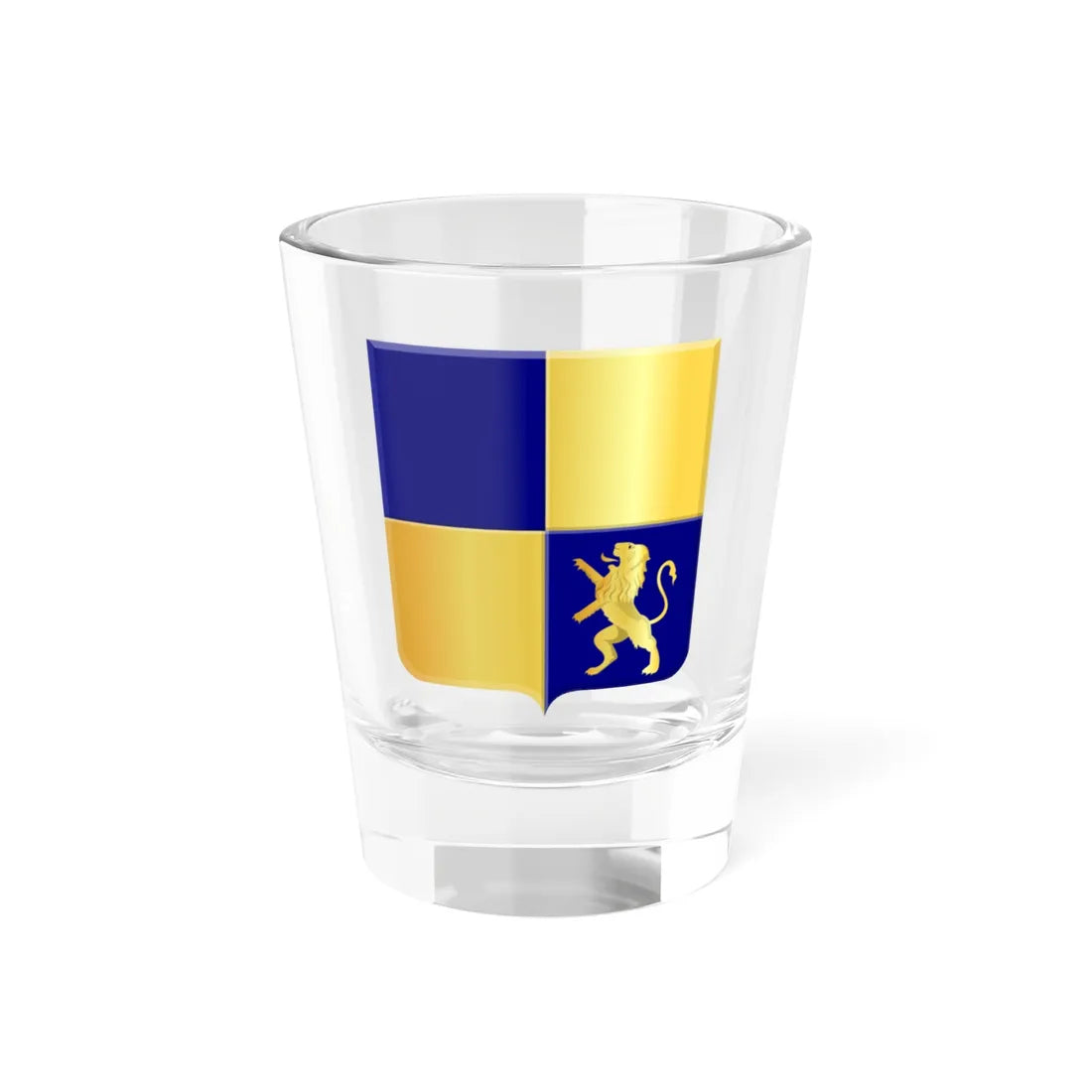 Oude Niedorp wapen (Netherlands) (Coat of Arms) Shot Glass 1.5oz 1.5oz - Go Mug Yourself