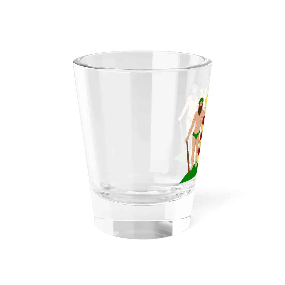 Oudenaarde wapen (Belgium) (Coat of Arms) Shot Glass 1.5oz - Go Mug Yourself